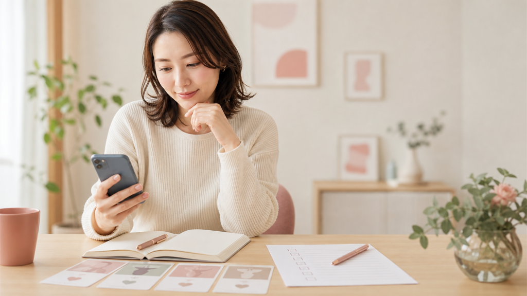 マッチングアプリ婚活で疲れない進め方｜結婚前提の見極め方のアイキャッチ画像