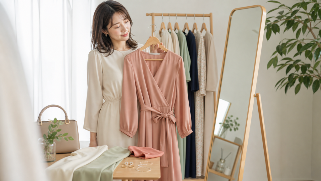 30代婚活ワンピースの選び方｜写真映えと会話しやすさを両立のアイキャッチ画像